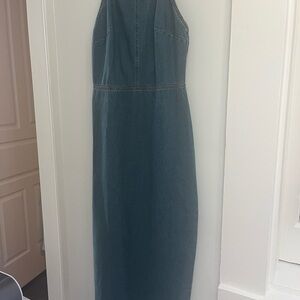 Le Lis Blue Denim Dress